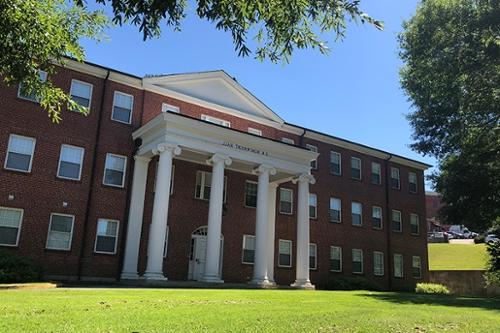 Exterior view of Boatwright Hall